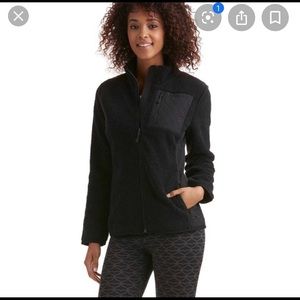 Vineyard Vines Women’s Black Sherpa Fleece Size LG